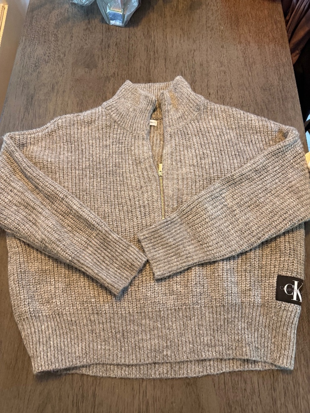 Women's Calvin Klein Quarter Zip Sweater
